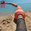 High quality orange pe hdpe foam dredge floats for pipe